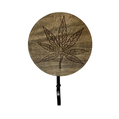 Cannabis Wall Hook - Natural 